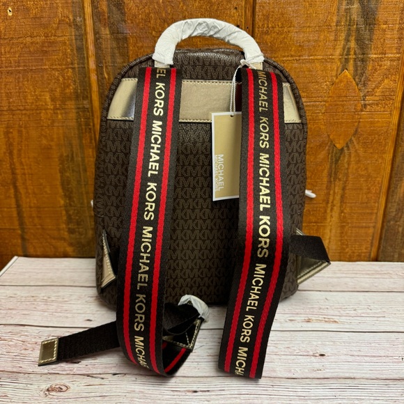 MICHAEL KORS Embossed Heart Logo Backpack - Picture 2 of 3